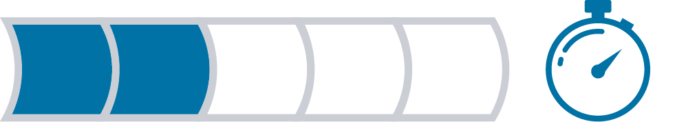 Speed of Process refers to the process time and the number of stages of the painting process.
Systems rated with fewer arrows deliver a slower process with more stages.
Systems rated with more arrows deliver a faster process with fewer stages.